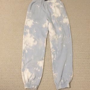 Tie dye brandy Melville sweatpants